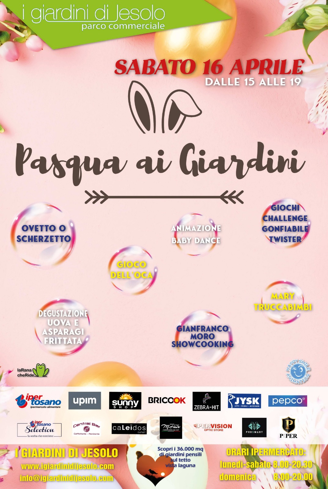 FESTA DI PASQUA AI GIARDINI