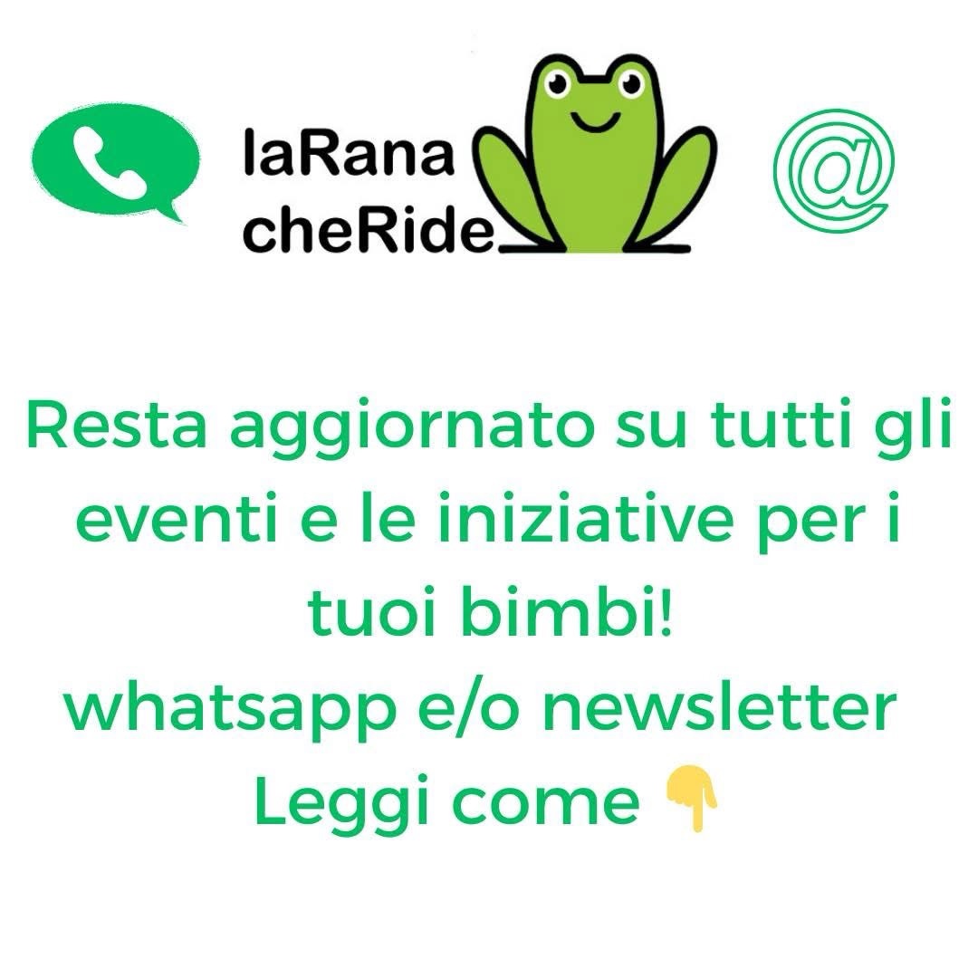 VUOI RICEVERE TUTTI GLI EVENTI VIA WHATSAPP?